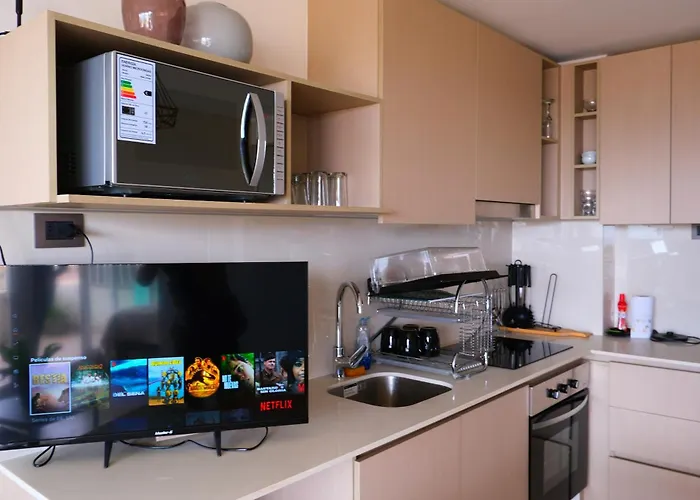Hermoso Y Moderno Departamento, Nuevo, A Pasos De La Quinta Vergara, Cercano A Los Mejores Atractivos De Vina Del Mar, Con Maravillosa Vista